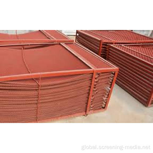 Charcoal Net 65Mn heavy industrial screens vibrating screen wire mesh Manufactory